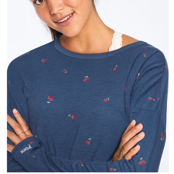 NWT PINK Victoria’s Secret Girlfriend cropped tee - Picture 3 of 8